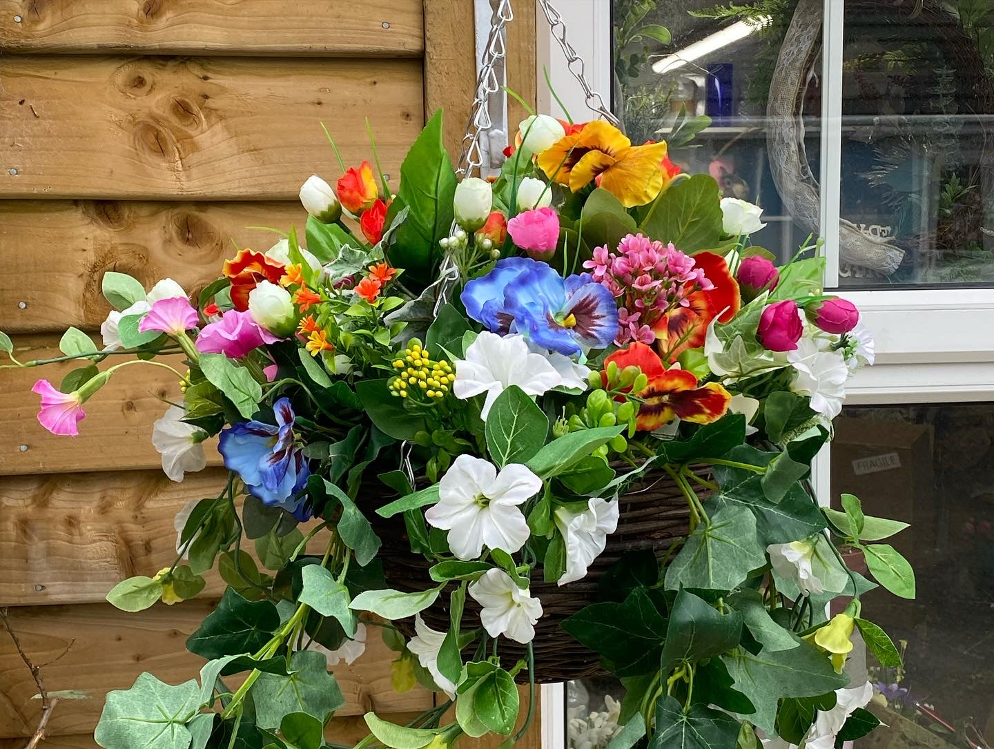hanging plant arrangements Hanging Baskets – Five Oaks Floral Design